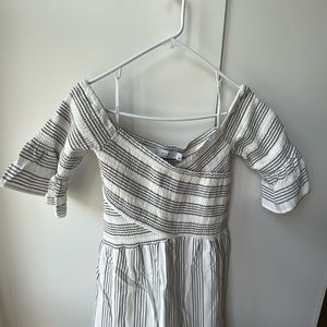 Amazingly stretchy lined jumpsuit | cropped | size l